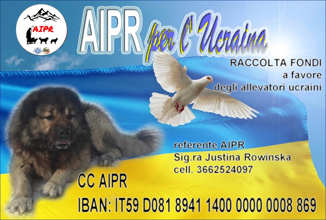 AIPR PER UCRAINA AIPR PER UCRAINA raccolta fondi